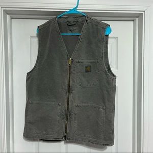 Carhartt WIP Work In Progress Gray Arbor Vest Medium